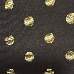 Black and Gold Polka Dot Women’s Pants